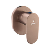 EXPOSED PART KIT OF CONCEALED STOP COCK & FLUSH COCK W/FLANGE - JAQUAR FAUCET - (ANTIQUE COPPER - OPAL PRIME - 0x15 mm - 0inchX0.5inch)