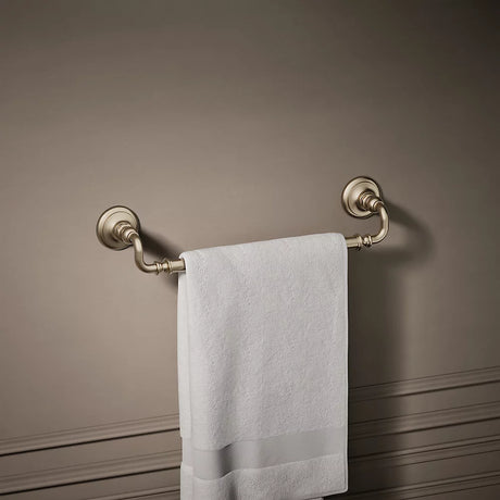 ARTIFACTS 18INCH TOWEL BAR - KOHLER LUXURY -  ( VIBRANT BRUSHED BRONZE - LUXURY - 533x103 mm - 21.32inchX4.12inch )