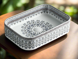 CERAMIC TABLE TOP WASH BASIN - BETTER LIVING -  (  - MOROCCON - 500x345 mm - 20inchX13.8inch )
