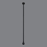 CEILING MOUNTED BASIN SPOUT - AQUANT -  ( MATT BLACK -  - 1000x52 mm - 40inchX2inch )