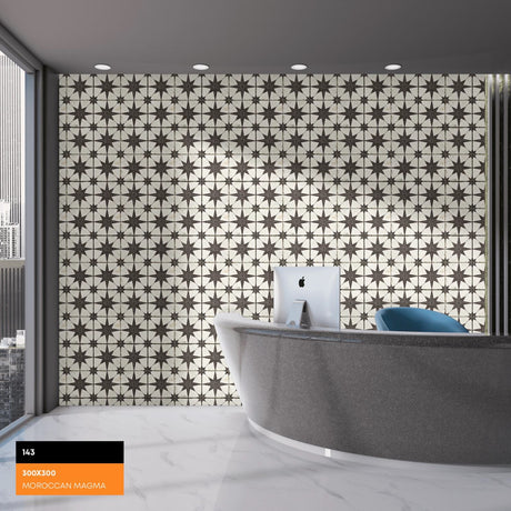 143 HL - CREANZA -  (  - MORROCAN GRANULA SERIES CREANZA - 300x300 mm - 12inchX12inch )