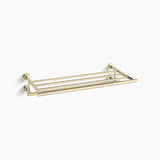 (O2S)PURIST-TOWEL SHELF - KOHLER LUXURY -  ( FRENCH GOLD - LUXURY - 0x0 mm - 0inchx0inch )