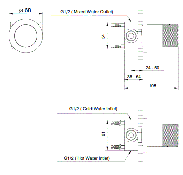 FLOOR MOUNTED PEDESTAL - AQUANT -  ( GLOSSY WHITE -  - 860x500x380 mm - 34.4inchX20inchX15.2inch )