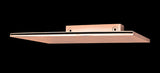 BRASS WATER FALL SHOWER/BATH SPOUT - AQUANT - ( ROSE GOLD - - 300x200 mm - 12inchX8inch )