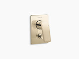 ENGAGE AQUA TURBO 230 VALVE TRIM WITH DIVERTER - KOHLER PREMIUM -  ( VIBRANT FRENCH GOLD - PREMIUM - 0x15 mm - 0inchX0.5inch )