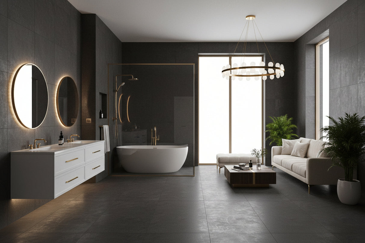 BASALTINO NERO STRONGX R10 - SIMPOLO-TILES -  (  - BASALTINO MATT - 1198x1198x9 mm - 48inchX48inchX0.36inch )
