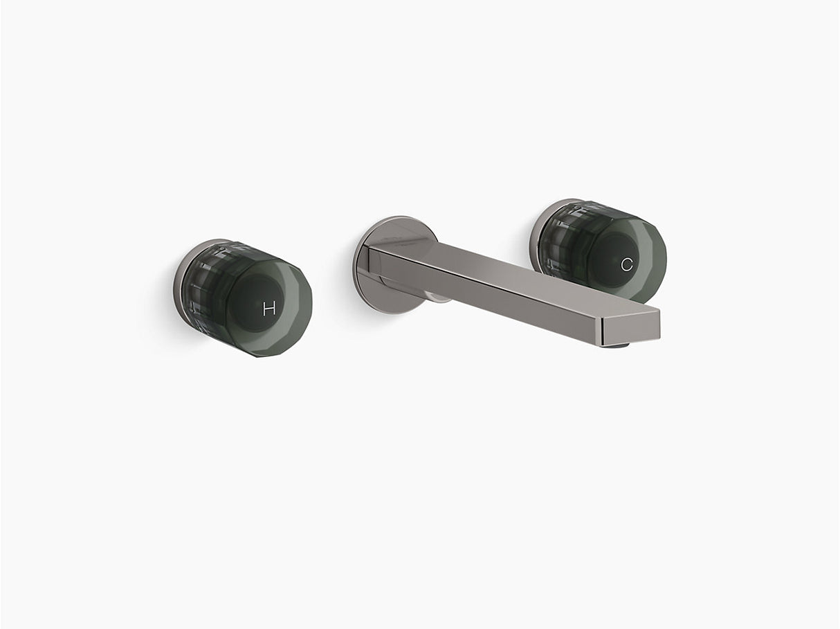 COMPOSED 2 HDL WM SINK FAUCET TRIM-GCH - KOHLER LUXURY -  ( VIBRANT TITANIUM - LUXURY - 0x15 mm - 0inchX0.5inch )