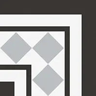 NEO BEIGE DECOR 2 MATT - SIMPOLO-TILES -  (  - TINY TILE MATT - 198x198 mm - 7.8inchX7.8inch )