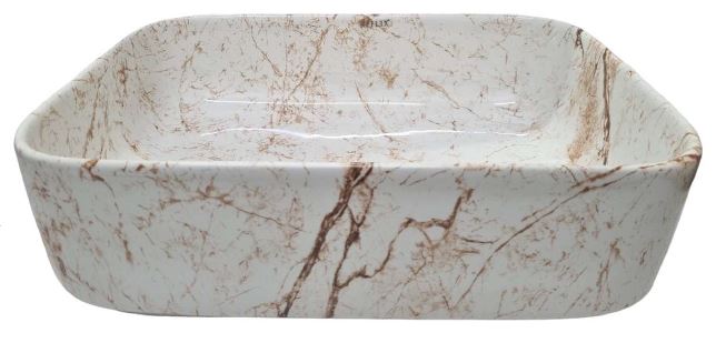 CERAMIC RECTANGLE COUNTER TOP WASHBASIN - BETTER LIVING -  (  -  - 450x325 mm - 18inchX13inch )