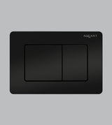 SS FLUSH PLATE - AQUANT -  ( MATT BLACK -  - 0x0 mm - 0inchx0inch )