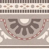 SOIL PETALS BORDER MATT - SIMPOLO-TILES -  (  - TINY TILE MATT - 198x198 mm - 7.8inchX7.8inch )