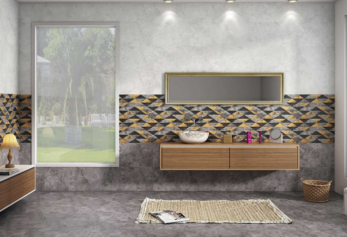 AVIA SMOKE - COLORTILE -  (  - GLOSSY/SATIN/MAT - 450x300 mm - 18inchX12inch )