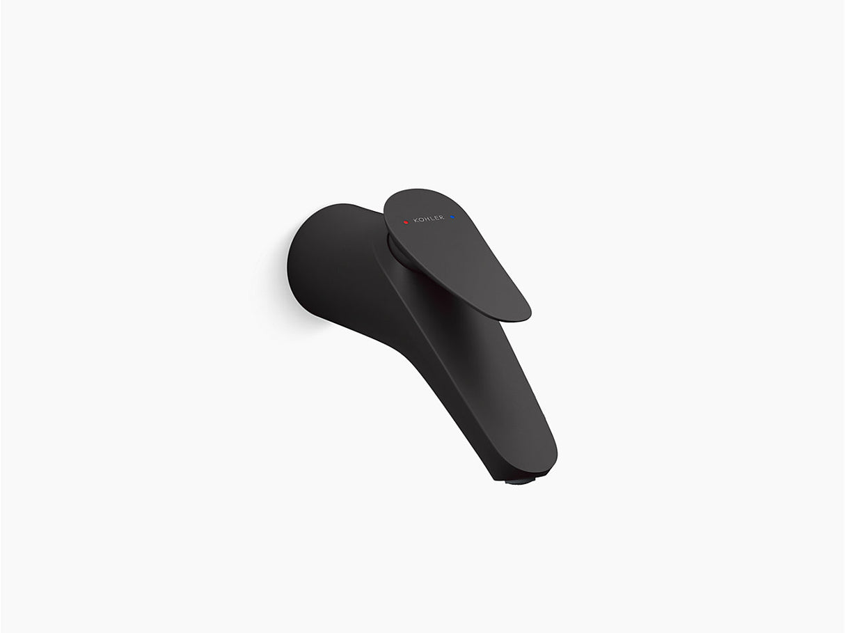 FLUENCE TM WALL-MOUNT BATH FAUCET (BIB COCK)- KOHLER PREMIUM -  ( MATTE BLACK - PREMIUM - 0x15 mm - 0inchX0.5inch )