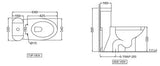 EWC ONE PC S-220MM W/FTGS W/S/CVR - JAQUAR SWARE - ( WHITE - SOLO - 0x0 mm - 0inchX0inch )