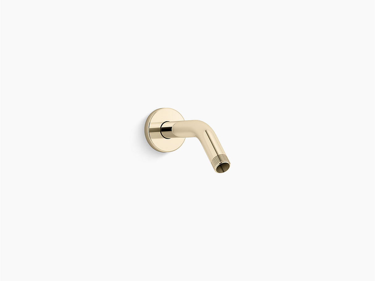 STATEMENT WALL MOUNT SHOWERHEAD ARM W/FLANGE - KOHLER PREMIUM -  ( VIBRANT FRENCH GOLD - PREMIUM - 0x0 mm - 0inchX0inch )
