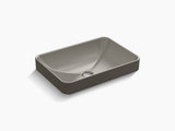 FOREFRONT TM F/M RECTANGLE W/O FAUCET DECK WASH BASIN - KOHLER PREMIUM -  ( CASHMERE - PREMIUM - 581x410 mm - 23.24inchX16.4inch )