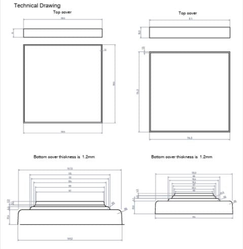 304 SS TILE INSERT WITH ANTI COCKROACH - AQUANT - ( CHROME - - 125x125 mm - 5inchX5inch )