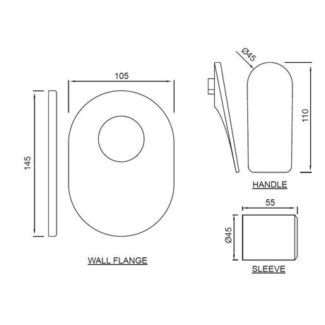 EXPOSED PART KIT OF SL IN WALL - JAQUAR FAUCETS - ( BLUSH GOLD BRIGHT PVD - LAGUNA - 0x15 mm - 0inchX0.5inch )