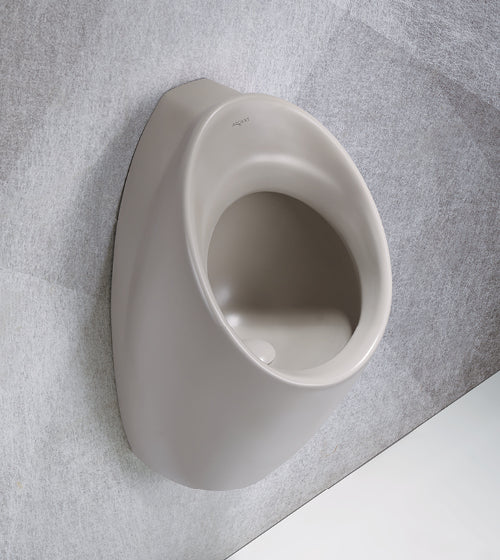 URINAL BACK INLET / BACK OUTLET - AQUANT -  ( BEIGE CARAMEL MATT -  - 630x340x320 mm - 25.2inchX13.6inchX12.8inch )