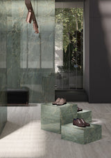 QUARZO VERDE AQUA THICKNESS 9MM - NEXION -  (  - SOFT NATURALE II - 1198x1198x mm - 48inchX48inchX0.36inch )