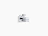 COMPLEMENTARY-ANGLE VALVE W/FLANGE - KOHLER POPULAR -  ( CHROME - POPULAR - 0x15 mm - 0inchX0.5inch )