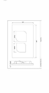CONTROL PLATE ALIVE - JAQUAR CISTERN - ( GOLD - ALIVE - 0x0 mm - 0inchX0inch )