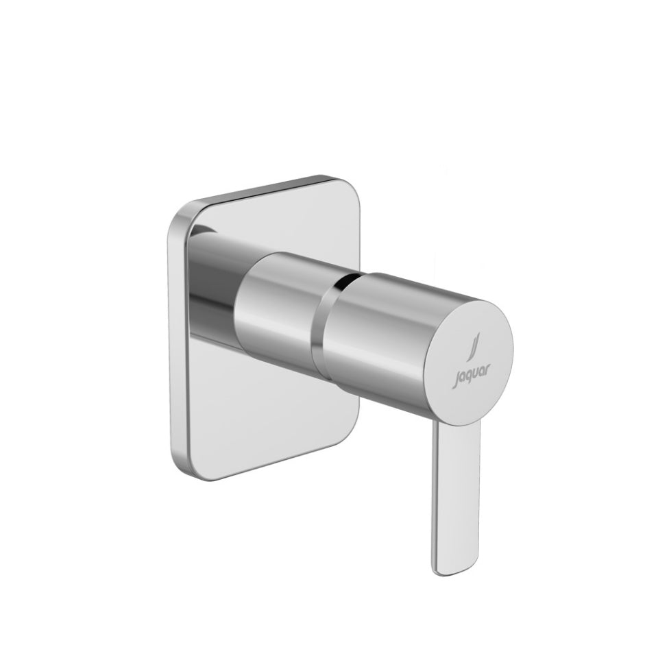 EXPOSED PART KIT OF CONCEALED STOP COCK & FLUSH COCK W/FLANGE - JAQUAR FAUCETS - ( CHROME - FUSION PRIME - 0x15 mm - 0inchX0.5inch )