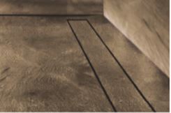 SHOWER CHANNEL DRAINR W/BASE CONTRL UNIT - AQUANT -  ( 304 STAINLESS STEEL - INVISIBLE TILE INSRT - 0x1200 mm - 0inchX48inch )