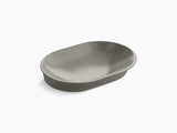 VIVE OVAL VESSEL BATHROOM SINK, NO OVERFLOW, WITHOUT DECK – KOHLER PREMIUM -  ( CASHMERE - PREMIUM - 547x397 mm - 21.88inchX15.88inch )