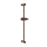SLIDING RAIL 19MM DIA , 600MM LONG ROUND SHAPE WITH HAND SHOWER HOLDER - JAQUAR FAUCETS - ( ANTIQUE COPPER - SHOWER ACC. - 0x600 mm - 0inchX24inch )