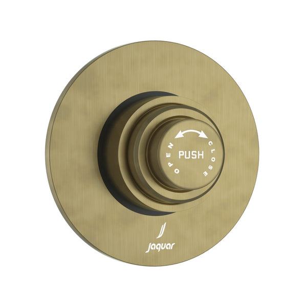 METROPOLE FLUSH VALVE (CONCEALED BODY)WITH EXPOSED SHUT OFF PROVISION & WITH ROUND FLANGE - JAQUAR FAUCETS - ( ANTIQUE BRONZE - FLUSH VALVE - 0x32 mm - 0inchX1.28inch )