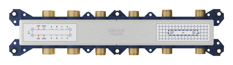 RSH AQUA CONC THERMOSTAT ROUGH-IN 4 SMARTCONTROL - GROHE -  (  - G5 - RAINSHOWER AQUA - 0x15 mm - 0inchX0.5inch )