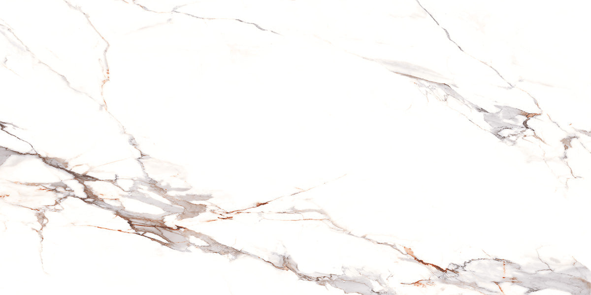 ROSA WHITE - INDIAN TILES -  (  - BLACKBERRY GLOSTER - 1200x600 mm - 48inchX24inch )