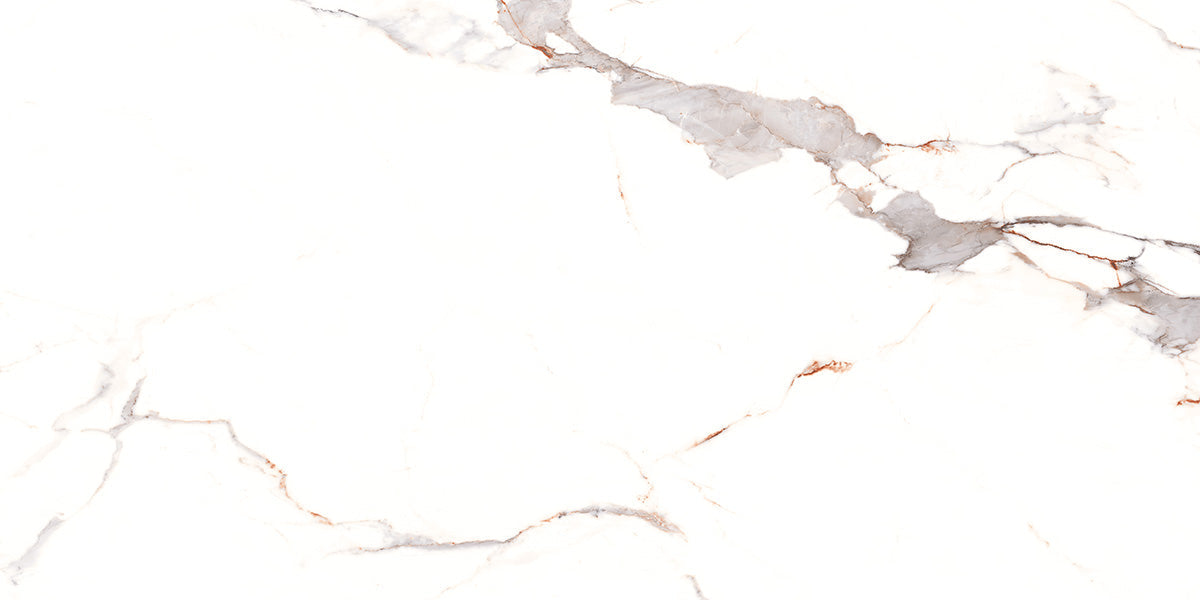 ROSA WHITE - INDIAN TILES -  (  - BLACKBERRY GLOSTER - 1200x600 mm - 48inchX24inch )