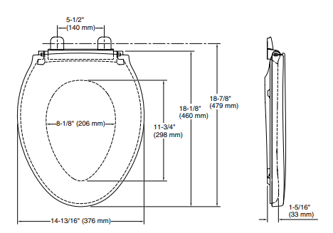 OVE ELONGATED QUIET-CLOSE SEAT FOR 17629IN-SM-0 - KOHLER PREMIUM -  (  - PREMIUM - 0x0 mm - 0inchx0inch )