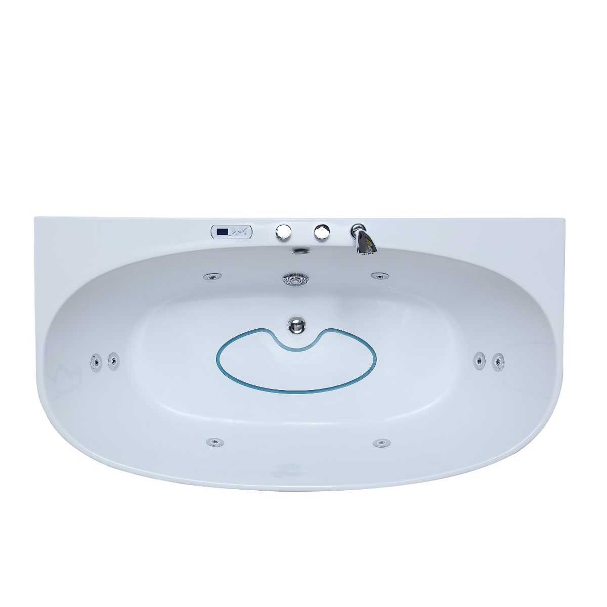 JACUZZI FULLY LOADED GRANDEUR - OYSTER -  ( WHITE - GRANDEUR - 1700x875 mm - 68inchX35inch )