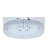 JACUZZI FULLY LOADED GRANDEUR - OYSTER -  ( WHITE - GRANDEUR - 1700x875 mm - 68inchX35inch )