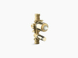 AQUA TURBO 235 MANUAL VALVE WITH SLEEVE & BUTTON FOR PROJECT - KOHLER POPULAR -  ( CHROME - POPULAR - 0x15 mm - 0inchX0.5inch )