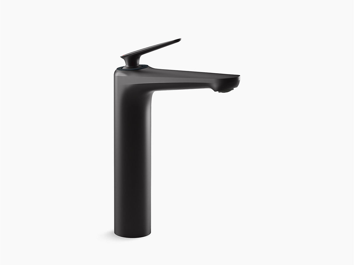 FLUENCE TM TALL SINGLE CONTROL LAV FAUCET W/O DRAIN - KOHLER PREMIUM -  ( MATTE BLACK - PREMIUM - 0x15 mm - 0inchX0.5inch )