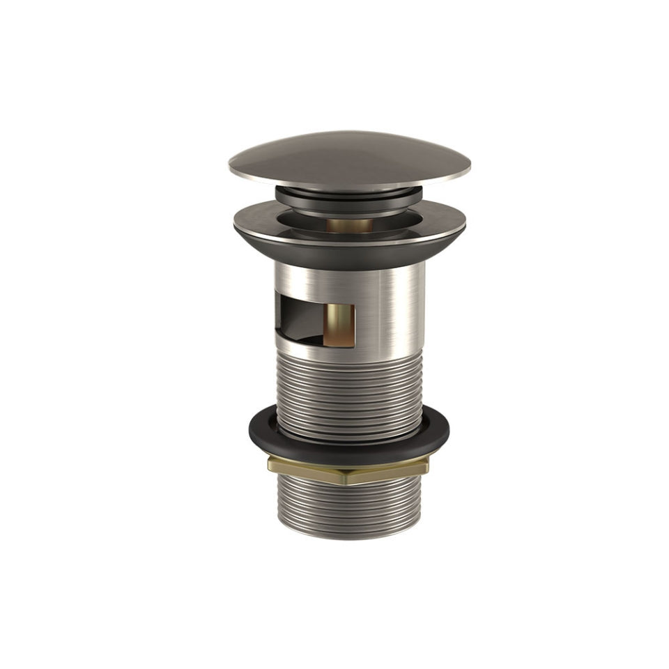 CLICK CLACK WASTE 32MM SIZE HALF THREAD - JAQUAR FAUCETS - ( STAINLESS STEEL - ALLIED - 0x32 mm - 0inchX1.25inch )