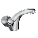 SWAN NECK TAP RIGHT - JAQUAR FAUCETS - ( CHROME - CLARION QUARTER TURN - 0x15 mm - 0inchX0.5inch )