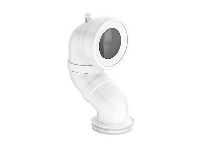 CURVED PIPE S-TRAP - KOHLER PREMIUM -  ( WHITE - PREMIUM - 0x0 mm - 0inchX0inch )