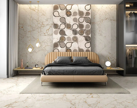 (PRUN)CRV 1086 DECOR GLOSSY - SIMPOLO-TILES -  (  - PROZZO GLOSSY - 1200x600x8.5 mm - 48inchX24inchX0.34inch )
