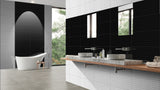 1808 BLACK HL - INDIAN TILES -  (  - BLACKBERRY SUPER SPECIAL - 600x300 mm - 24inchX12inch )