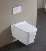 WC WITH UF SLIM SEAT COVER - AQUANT - ( WHITE - - 0x0 mm - 0inchX0inch )
