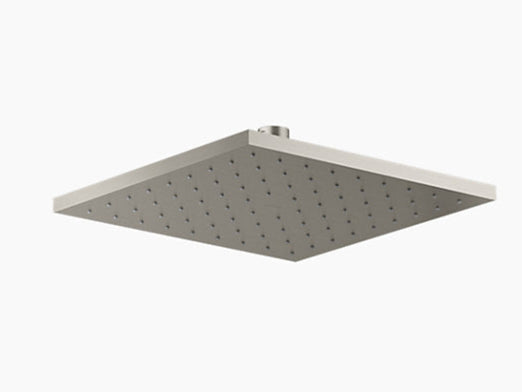 (PRUN)RAIN HEAD SHOWER CONTP.SQ KATALYST AIR - KOHLER PREMIUM -  ( BRUSHED NICKEL - PREMIUM - 0x254 mm - 10inchX0inch )