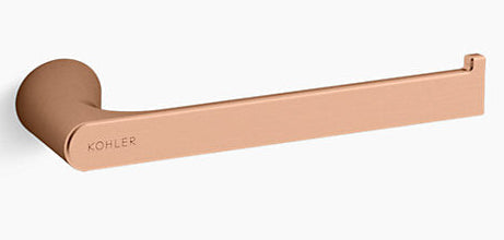 ACCENT TM TOILET TISSUE PAPER HOLDER - KOHLER PREMIUM -  ( VIBRANT BRUSHED ROSE GOLD - PREMIUM - 0x0 mm - 0inchX0inch )