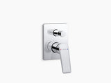ENGAGE AQUA TURBO 230 VALVE TRIM WITH DIVERTER - KOHLER PREMIUM -  ( CHROME - PREMIUM - 0x15 mm - 0inchX0.5inch )