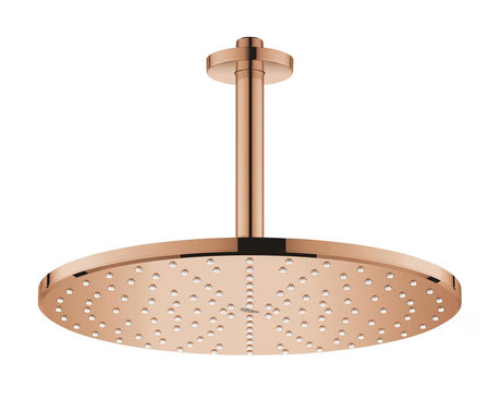 RAINSHOWER SMARTACTIVE 310 ROUND HEAD SHOWER SET 142 MM CEILING SHOWER ARM, 1 SPRAYS - GROHE -  ( WARM SUNSET - G5 - RAINSHOWER - 0x310 mm - 0inchX12.4inch )