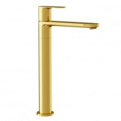 PILLAR COCK WITH 200MM EXTENSION BODY - JAQUAR FAUCETS -  ( GOLD BRIGHT PVD - OPAL PRIME - 0x15 mm - 0inchX0.5inch )